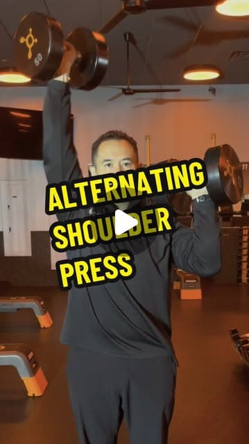 Alternating Shoulder Press