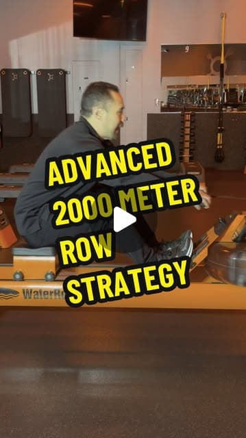 Advanced 2000 Meter Row Strategy