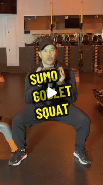 Sumo Goblet Squat