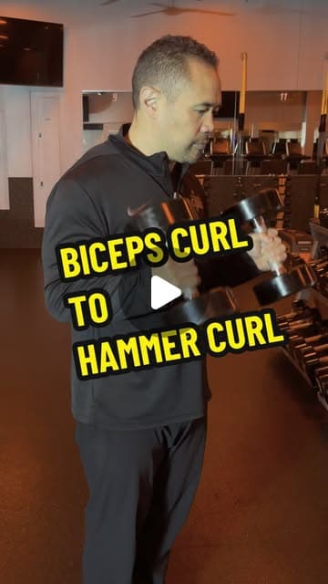 Biceps Curl to Hammer Curl