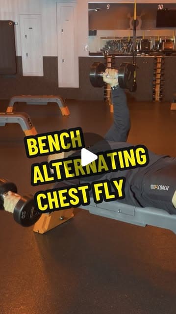 Bench Alternating Chest Fly