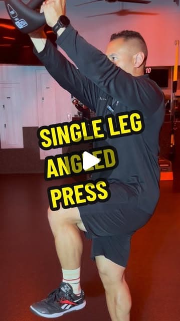Y-Bell Single Leg Angled Press