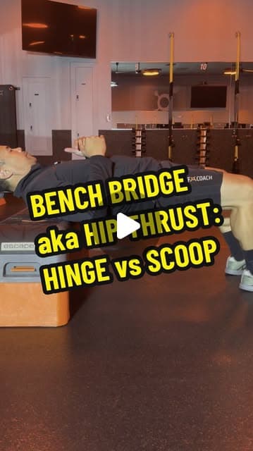 Bench Bridge aka Hip Thrust: