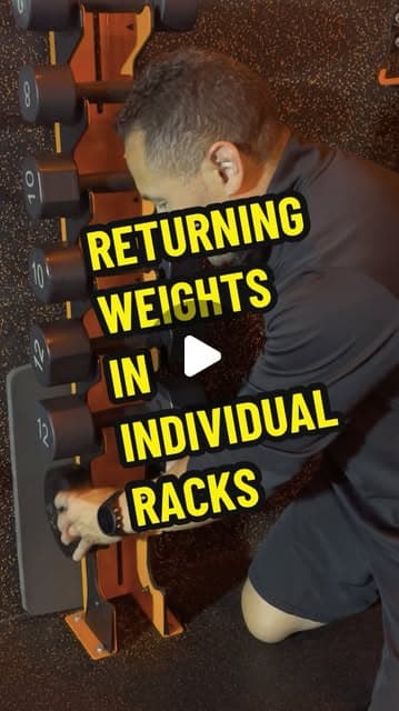 Returning Weights in Individual Racks