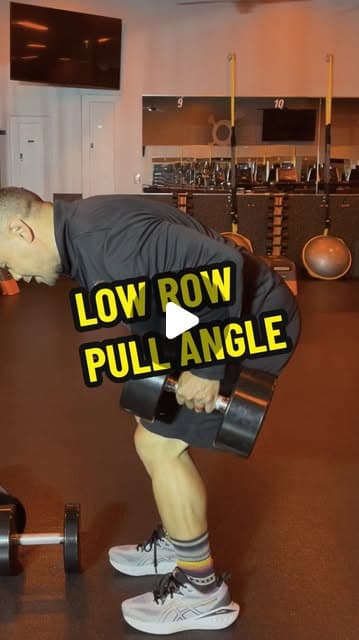 Low Row Pull Angle