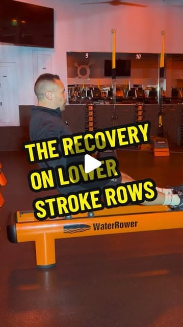 The Recovery (the return) in a Lower Stroke Row