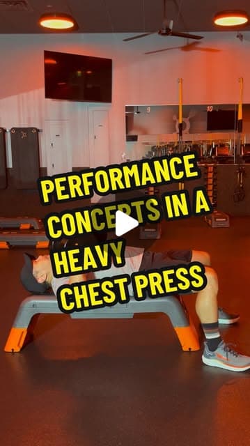 Performance Concepts in a Heavy Chest Press