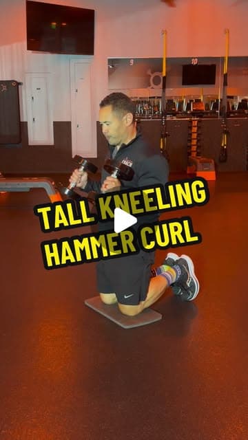 Tall Kneeling Hammer Curl