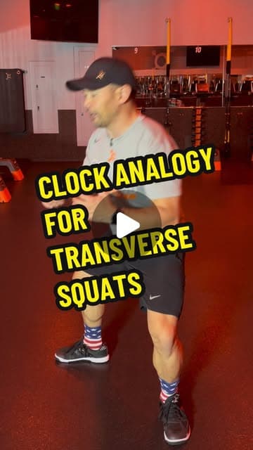 Clock Analogy for Transverse Squats