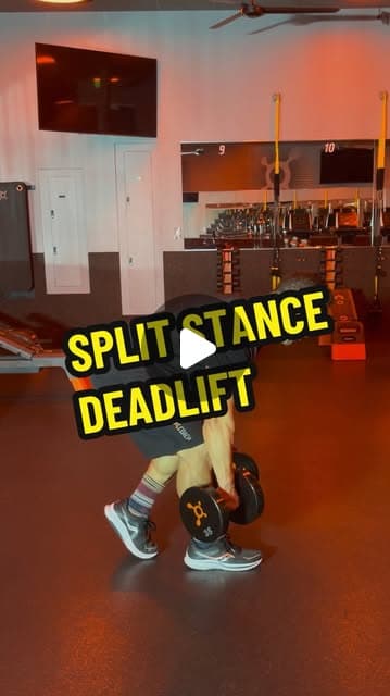Split Stance Deadlift