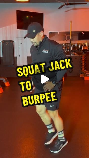 Squat Jack to Burpee