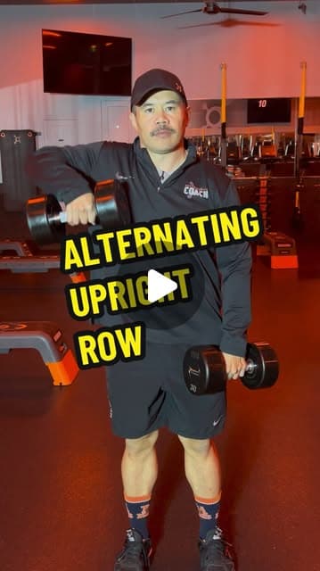 Alternating Upright Row
