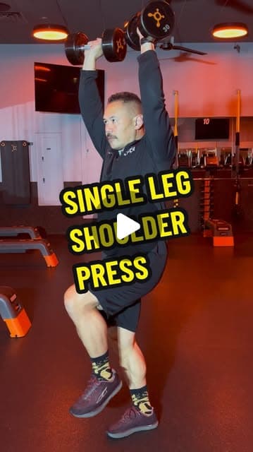 Single Leg Shoulder Press