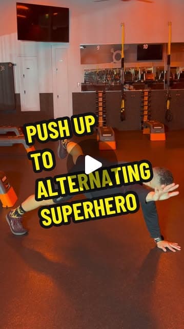 Push Up the Alternating Superhero