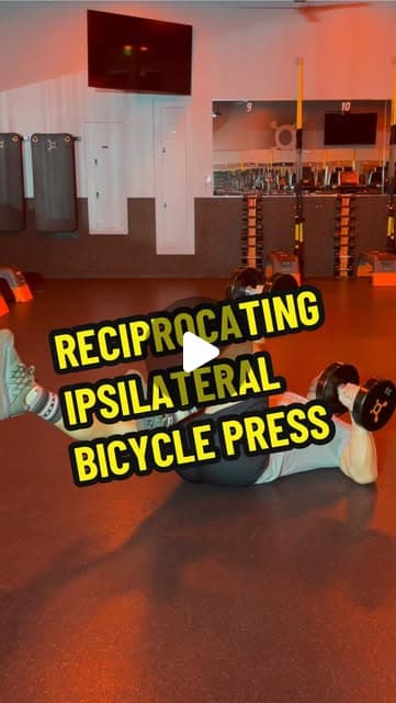 Reciprocating Ipsilateral Bicycle Press
