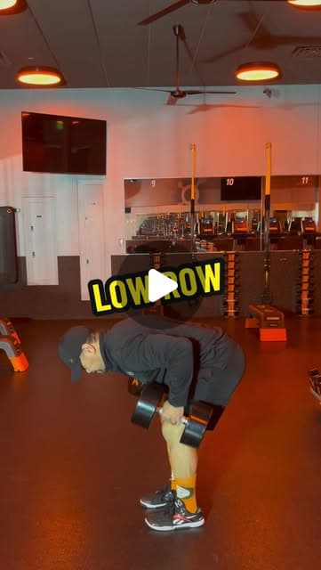 Dumbbell Low Row