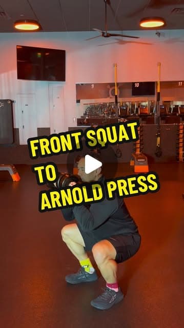 Front Squat to Arnold Press