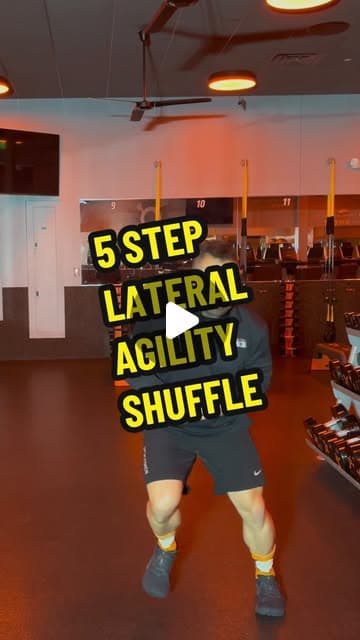 5 Step Lateral Agility Shuffle