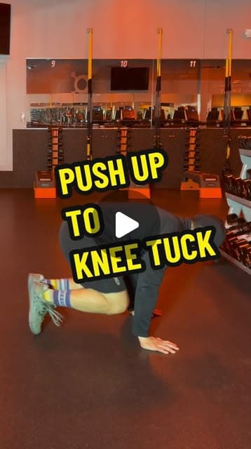 Push Up to Knee Tuck
