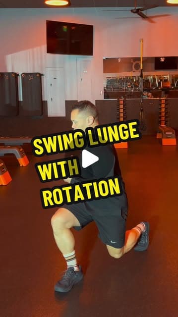 Swing Lunge with Rotation