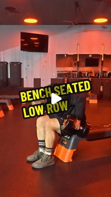 Bench Seated Low Row