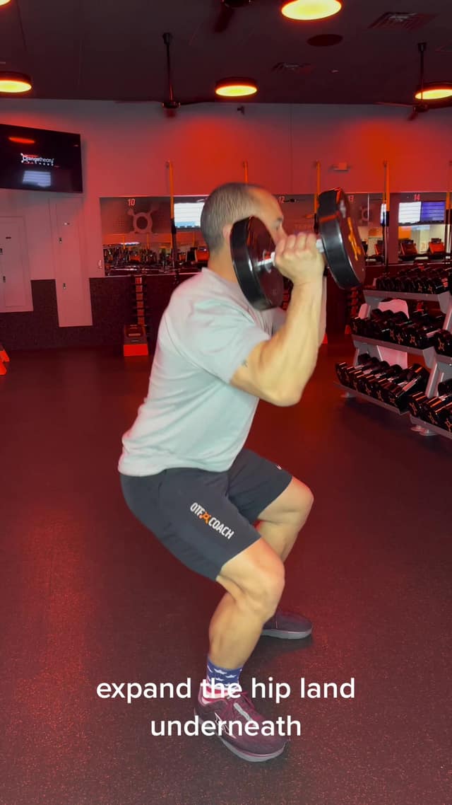 The dumbbell clean (technically a hang power clean) TikTok preview