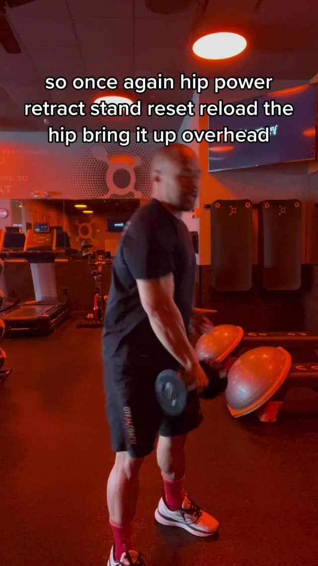 Teaching the Clean and Press TikTok preview