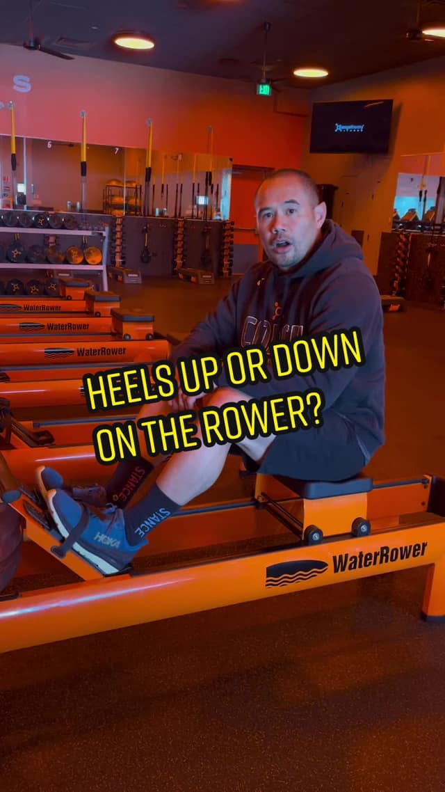 Heel Position at the Rower Catch TikTok preview