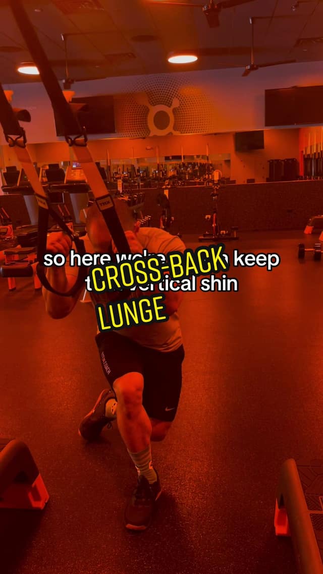 Cross-Back Lunge TikTok preview