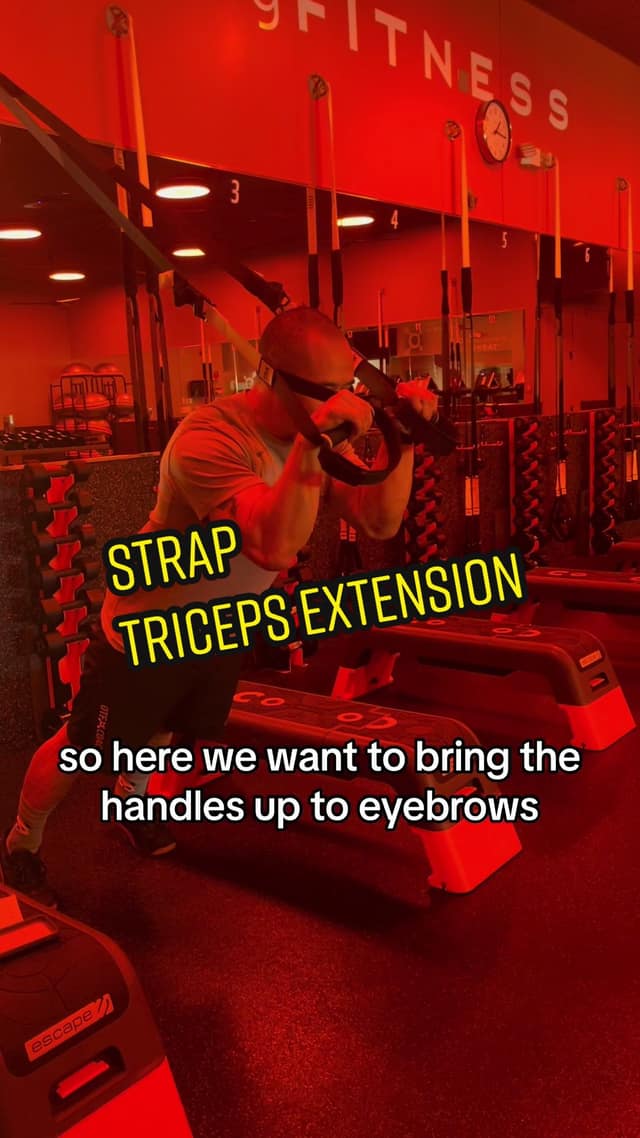 Strap Triceps Extensions TikTok preview