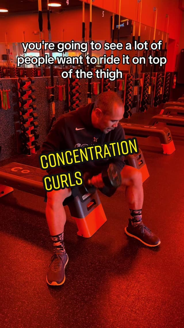 Concentration Curl TikTok preview