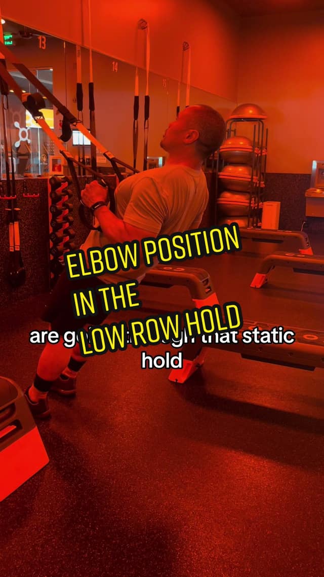 Low Row Hold TikTok preview