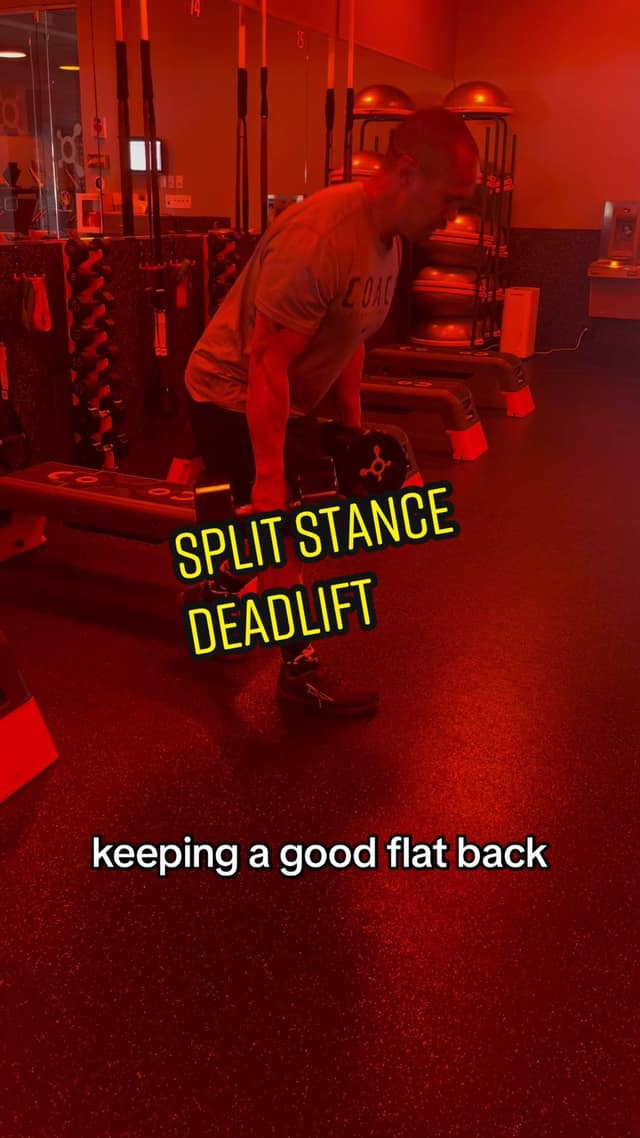 Split-Stance Deadlift Weight Distribution TikTok preview