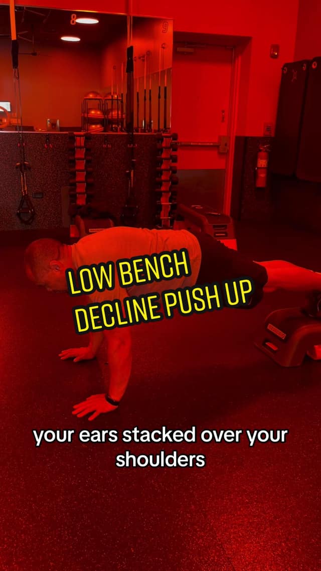 Bench Decline Push-ups TikTok preview