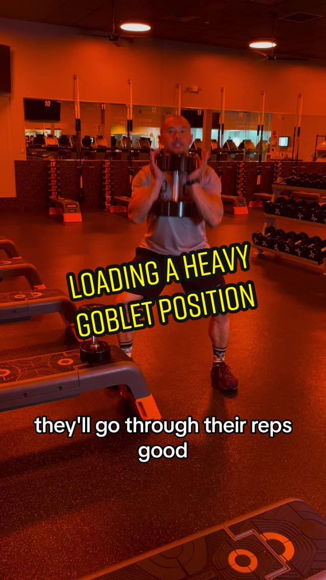 Loading a heavy goblet position TikTok preview