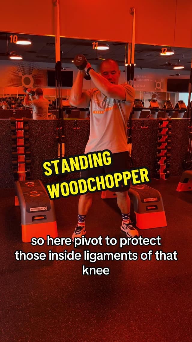 Standing woodchopper TikTok preview