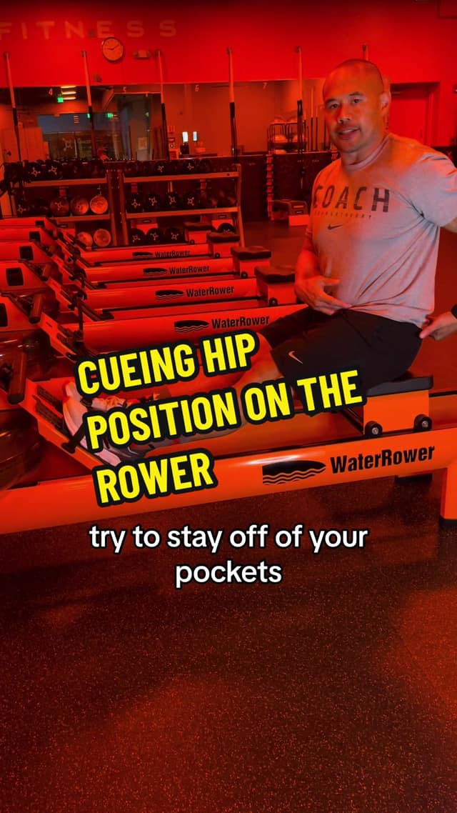 Rower Pelvic Position Cue TikTok preview