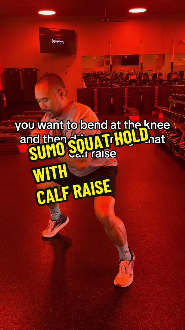 Sumo Squat Hold with Calf Raise TikTok preview