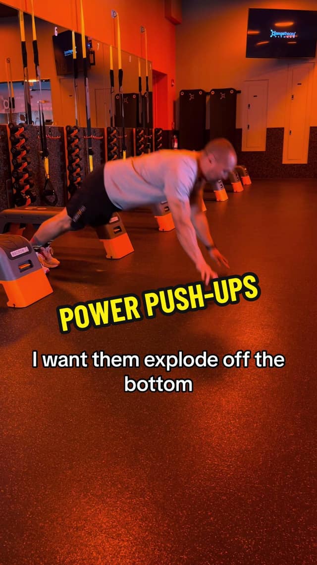 Floor power push-ups TikTok preview