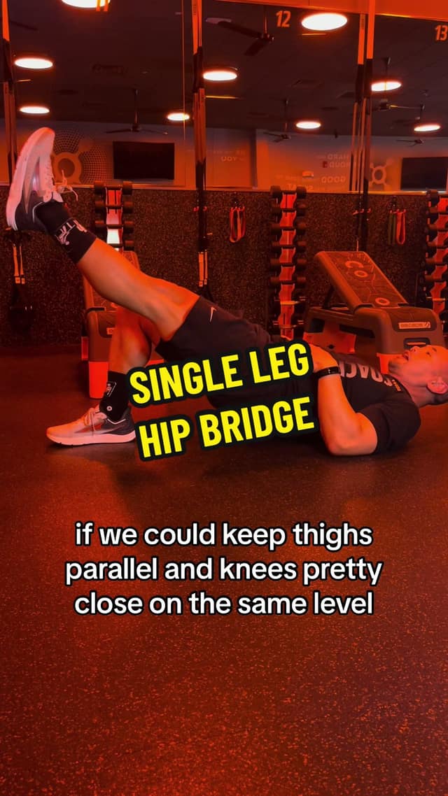 Single-Leg Bridge TikTok preview