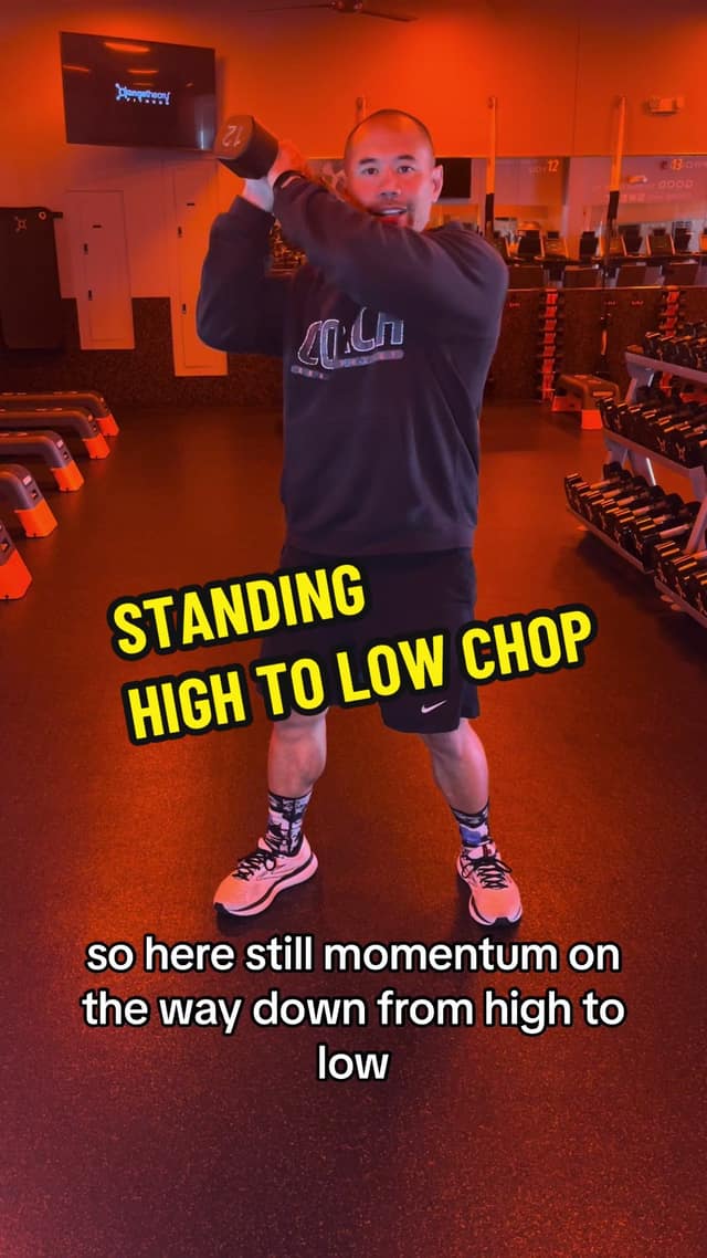 Standing High-to-Low Chop TikTok preview