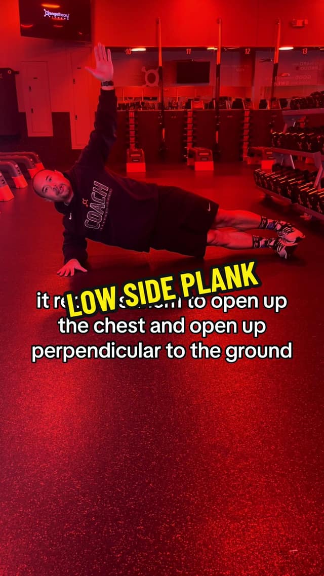Low Side Plank TikTok preview