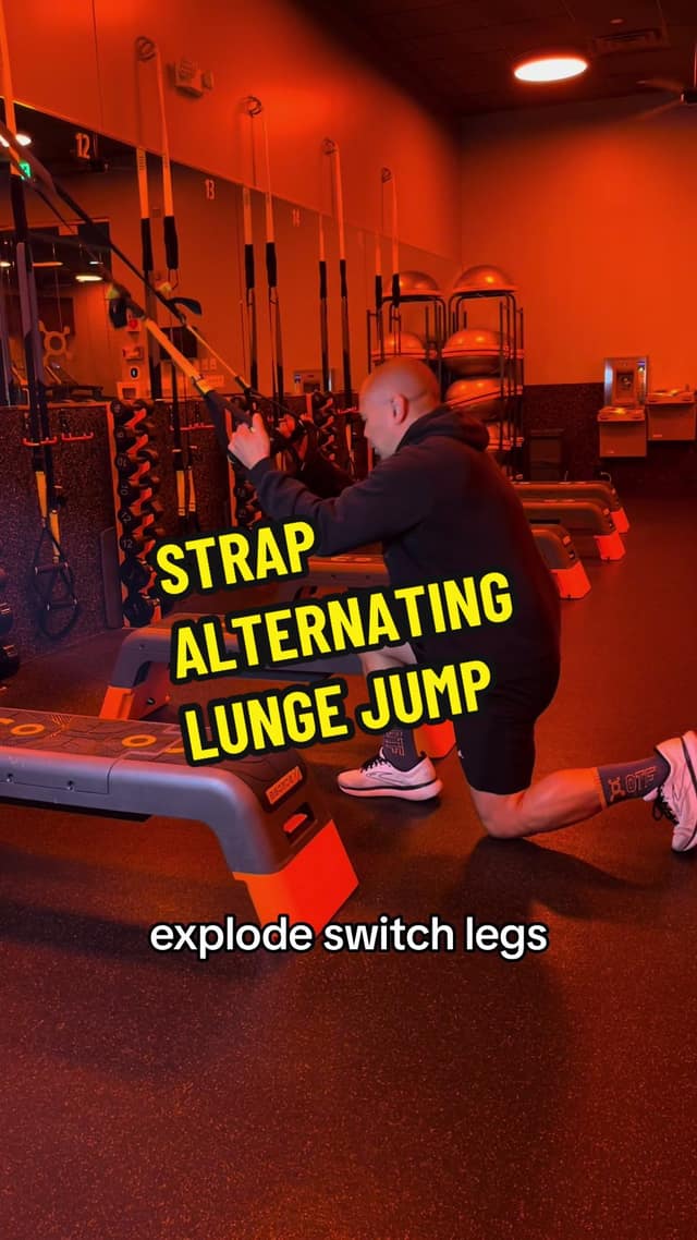 Strap Alternating Lunge Jump TikTok preview
