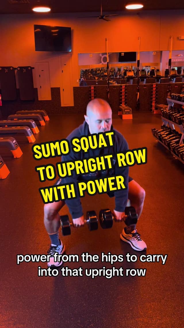 Sumo Squat to Upright Row with Power TikTok preview