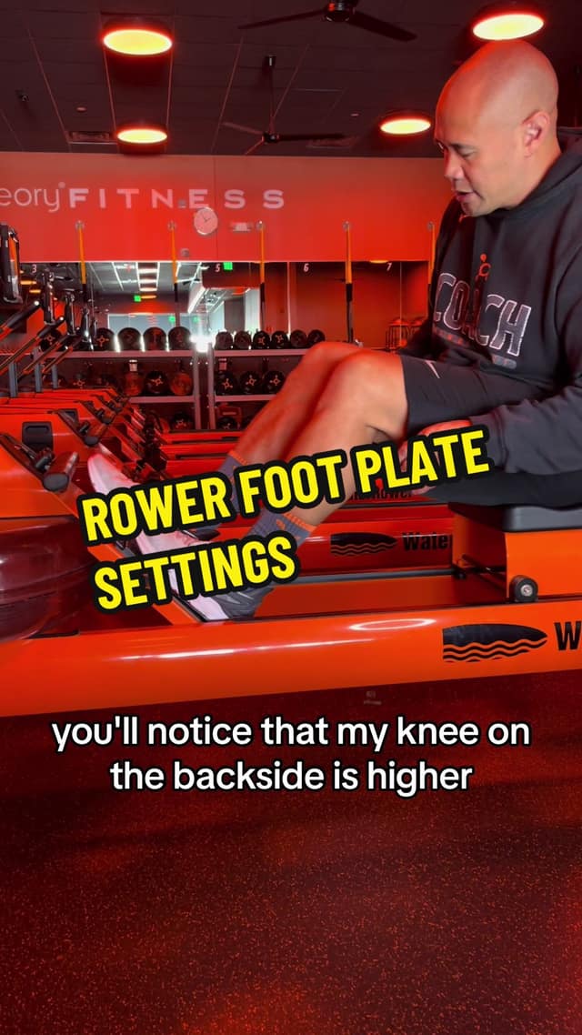 Rower Foot-Plate Settings TikTok preview