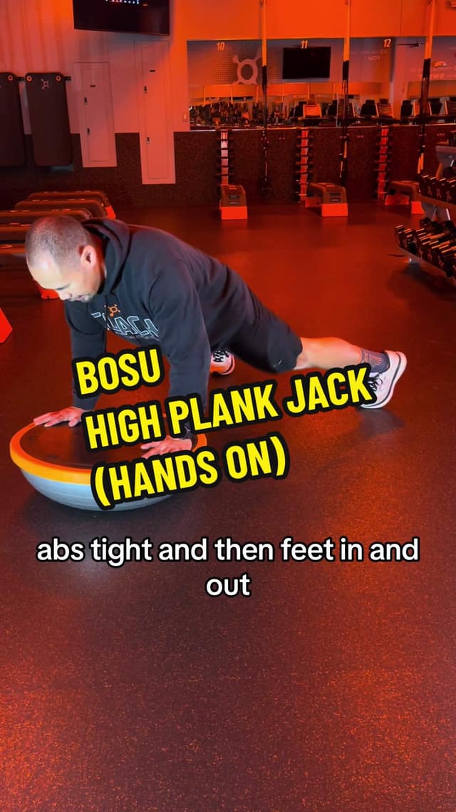 BOSU High Plank Jack (Hands On) TikTok preview