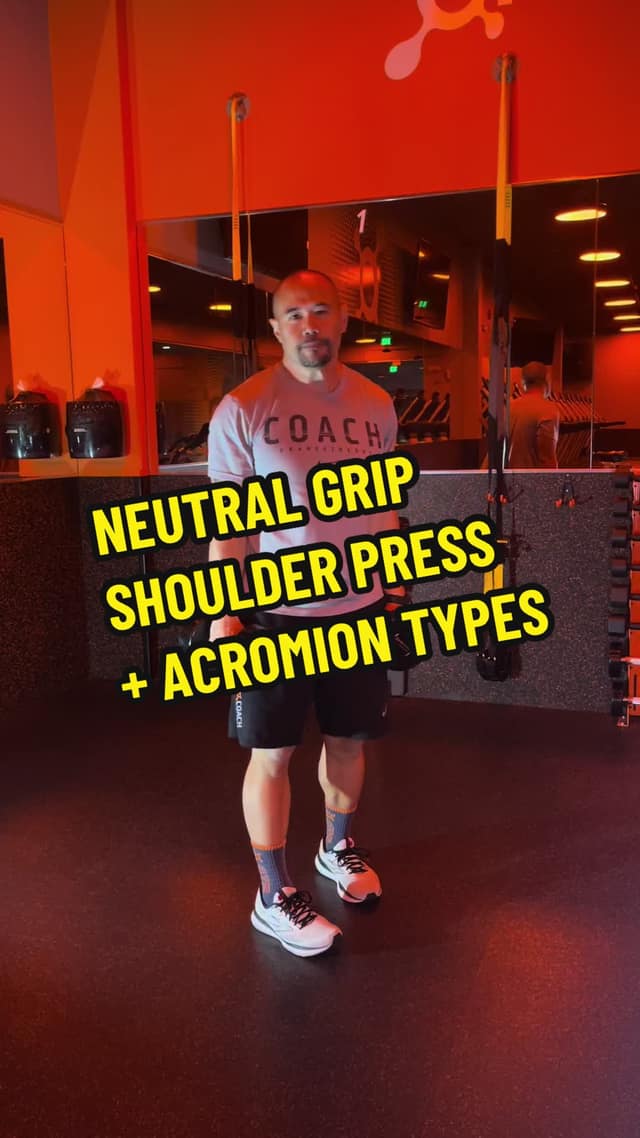 Neutral-Grip Shoulder Press and Acromion Position TikTok preview