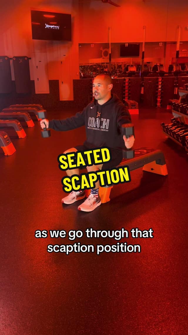 Seated Scaption TikTok preview