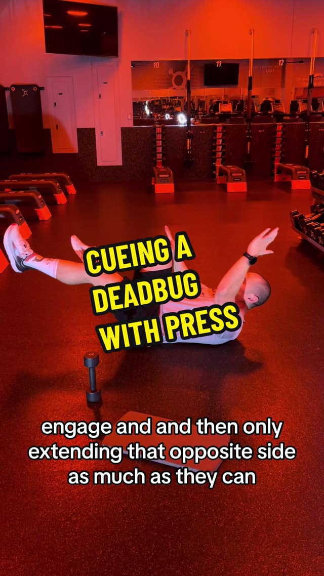 Deadbug Press Core Engagement TikTok preview