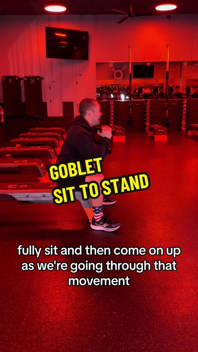 Bench Goblet Sit (Slow) to Stand TikTok preview